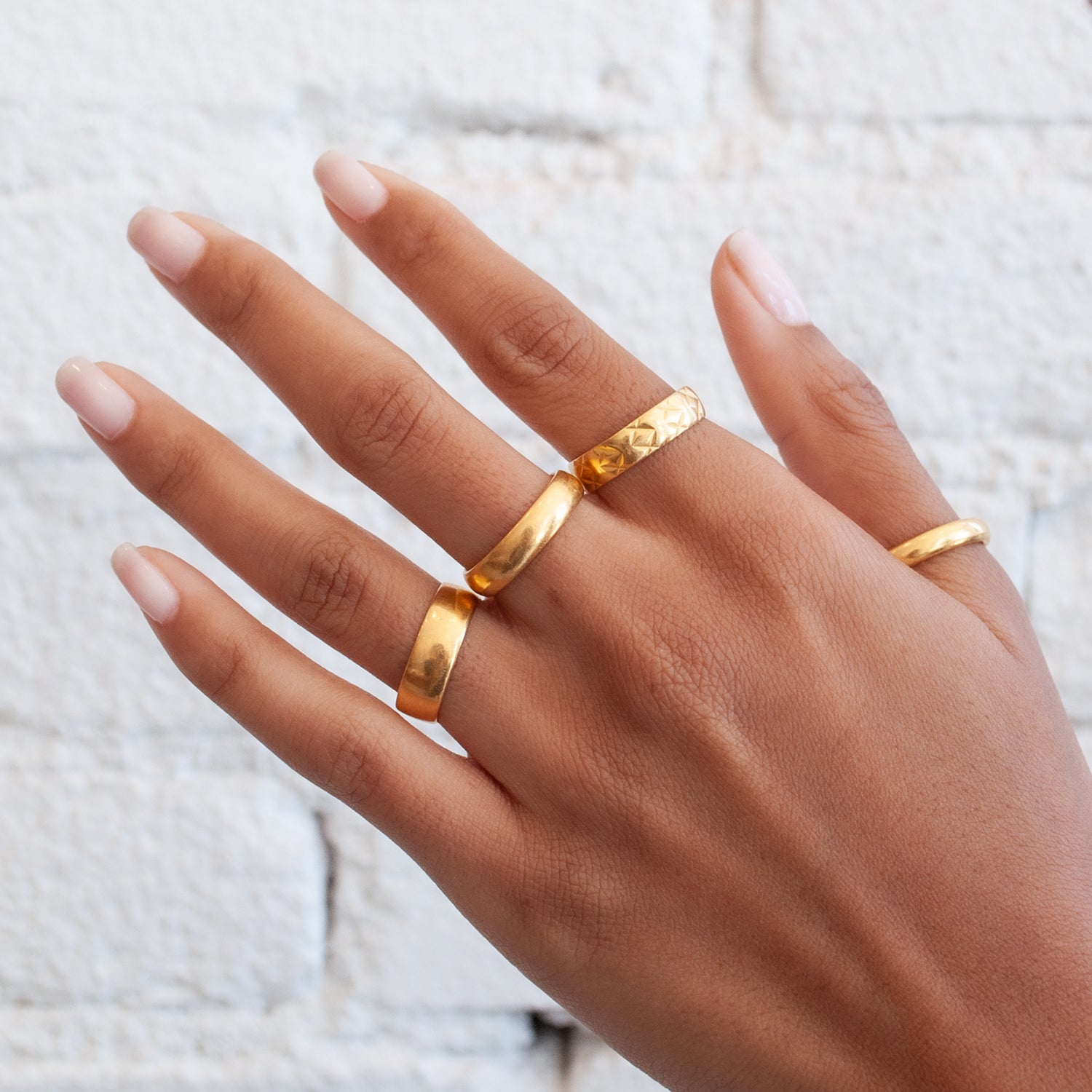 Thin Plain Gold Band