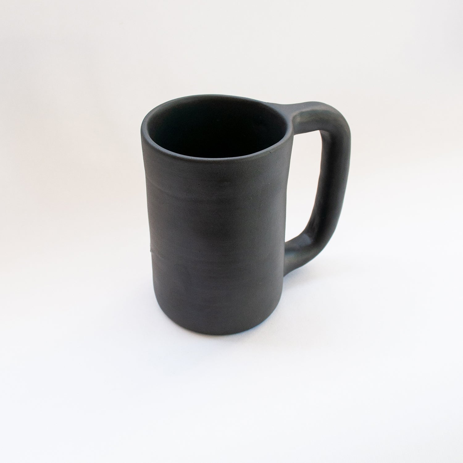 Hand Built Tall Ceramic Mug