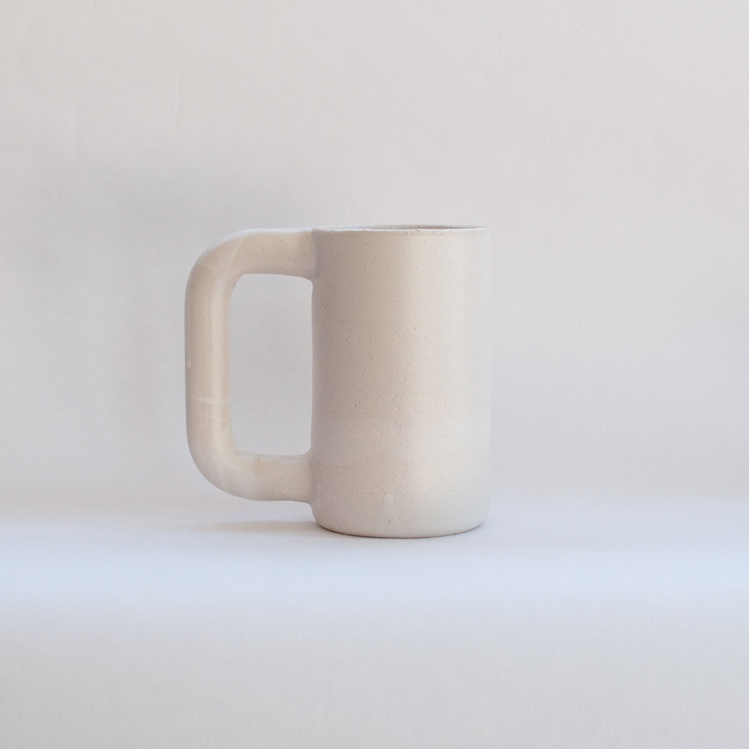 Hand Built Tall Ceramic Mug